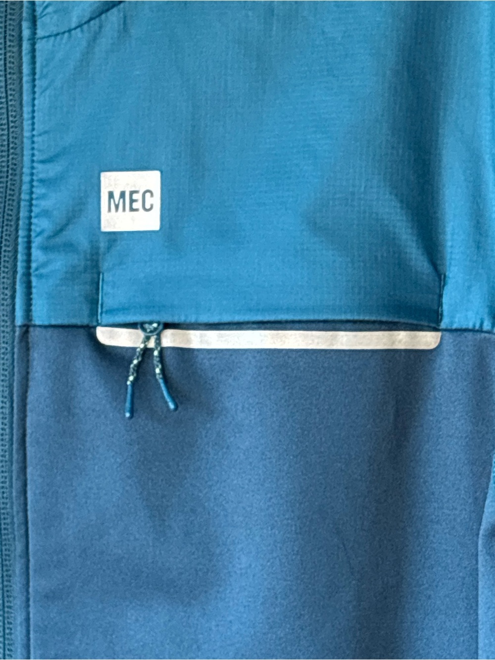 MEC Nitro Thermal Run Teal Running Jacket Men's Small EUC - Picture 4 of 8